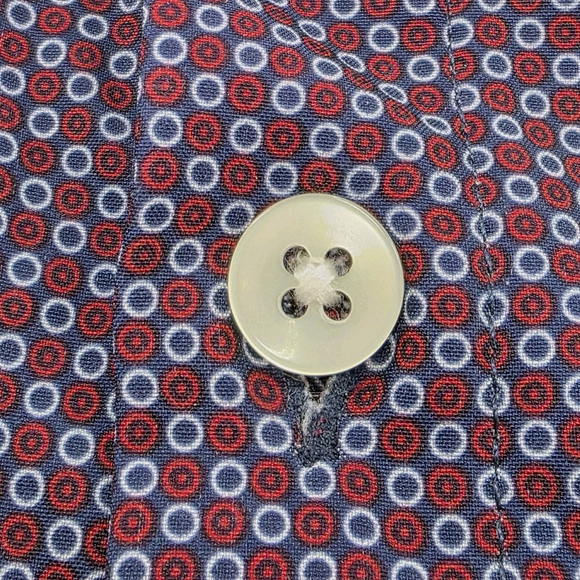 Office Techwear Mizzen+Main Button Down Men’s Large Trim Fit Stretch USA Made - Picture 9 of 16